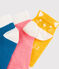 Lot de 3 paires de chaussettes basses enfant fille variante 2