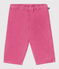 Pantalon bébé en velours uni BOUDOIR