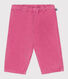 Pantalon bébé en velours uni