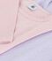 Lot de tee-shirts enfant en coton ajouré manches longues variante 1