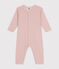 Pyjama sans pied en coton bébé rose SALINE