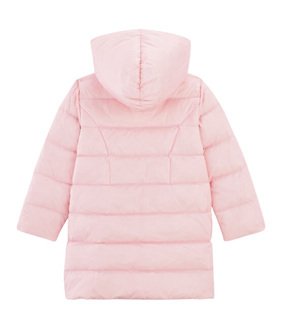 Doudoune duvet et plume enfant fille rose FLEUR CN