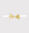 Bandeau cheveux enfant fille blanc MARSHMALLOW