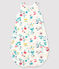 Gigoteuse bébé fille en velours blanc MARSHMALLOW/blanc MULTICO