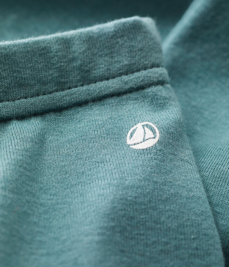 Legging en coton bio b&eacute;b&eacute; vert BRUT