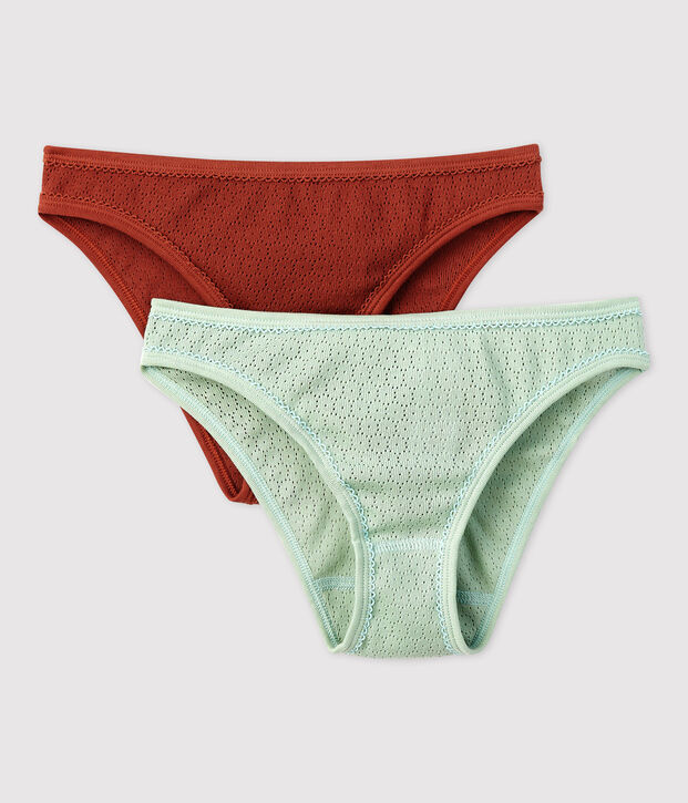 Lot 2 culottes en coton  Femme multicouleur