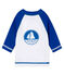 Tee-shirt manches longues protection solaire bébé mixte blanc MARSHMALLOW/bleu RIYADH