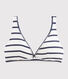 Soutien - gorge rayé Femme