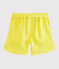 Bermuda enfant fille jaune EBLOUIS