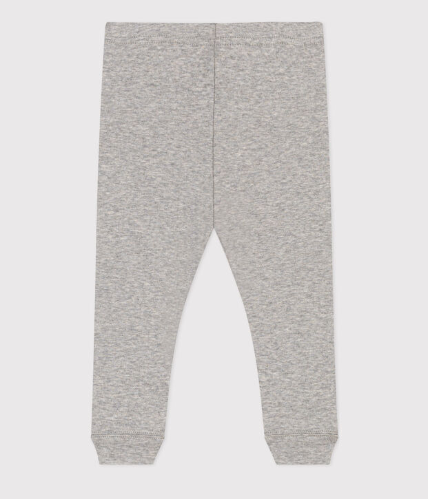 Legging en coton b&eacute;b&eacute; gris
