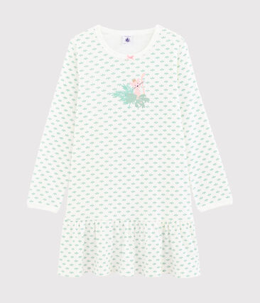 PETIT BATEAU - Chemise de nuit petite fille en côte