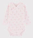 Body croisé manches longues bébé fille