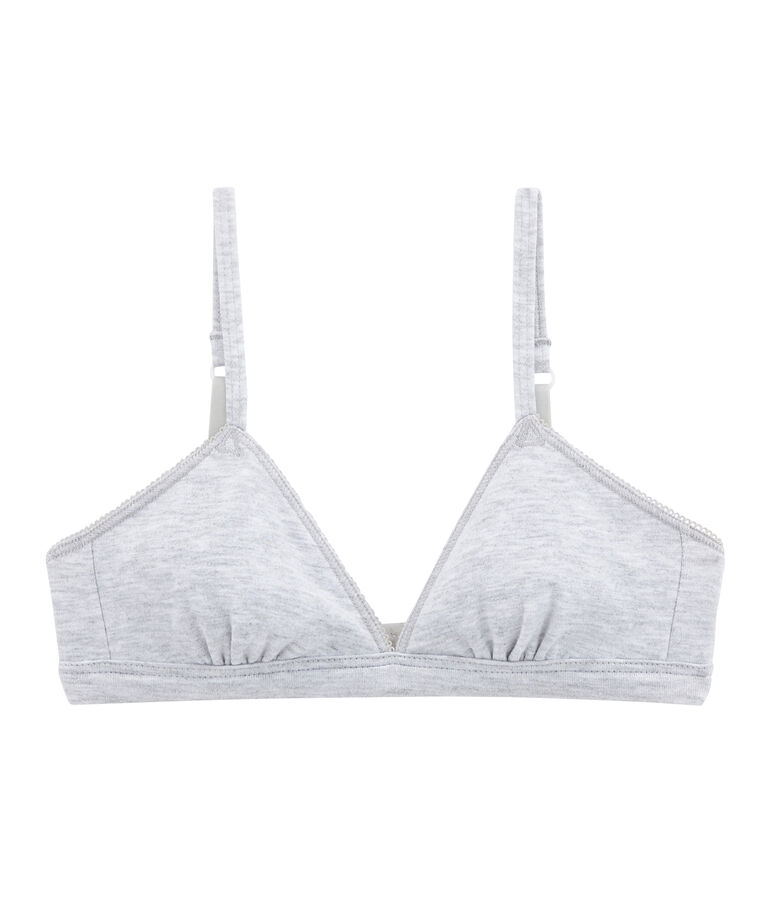 soutien-gorgetriangle fille gris POUSSIERE CHINE