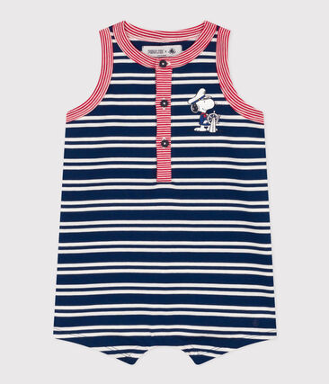 Combinaison Petit Bateau X Snoopy en jersey léger bébé