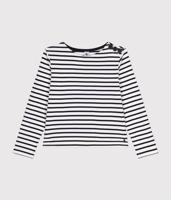 Marini&egrave;re boutonn&eacute;e en coton Femme