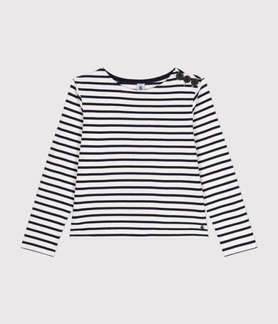 Marini&egrave;re boutonn&eacute;e en coton Femme