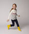 Tee-shirt en jersey enfant fille - garçon blanc MARSHMALLOW