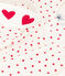 Chemise de nuit et tiare cœur petite fille en velours blanc MARSHMALLOW/rouge TERKUIT