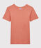 Tee-shirt L'ICONIQUE cocotte en coton bio Femme rose PAPAYE