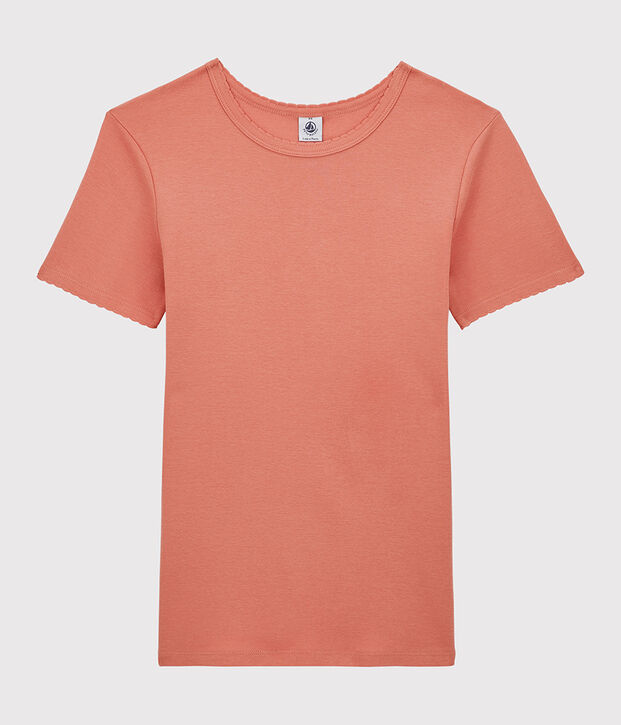 Tee-shirt L'ICONIQUE cocotte en coton bio Femme rose