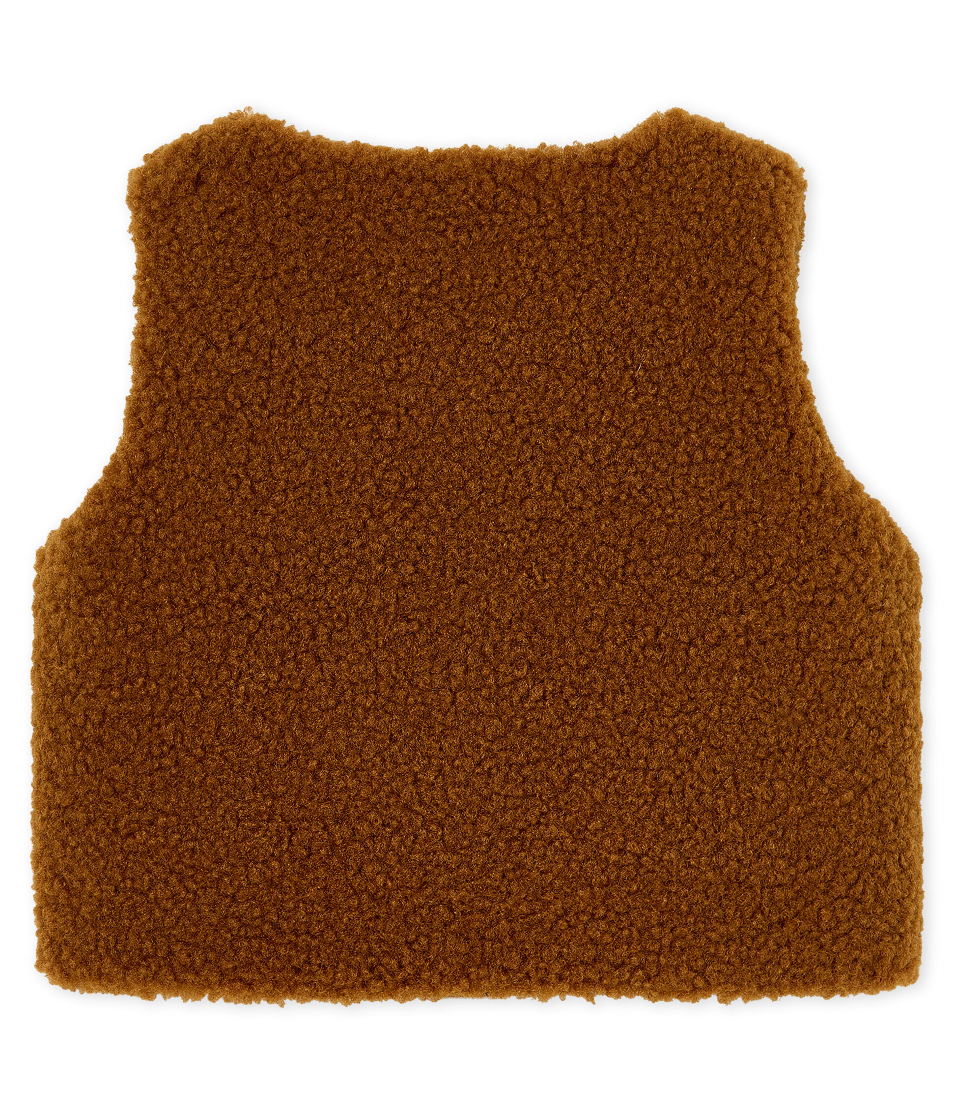 Gilet Sans Manches Matelassé Réversible Bébé Fille - Lul... Ecru | GEMO