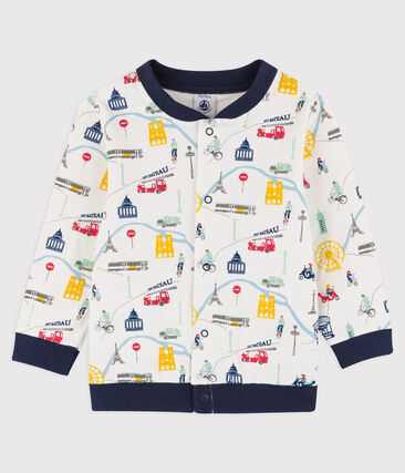 PETIT BATEAU - Teddy en molleton bébé.