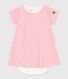 Robe bébé en coton à manches courtes et body intégré