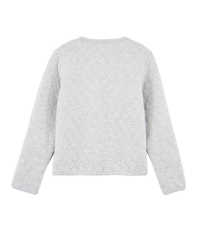 Cardigan enfant fille gris