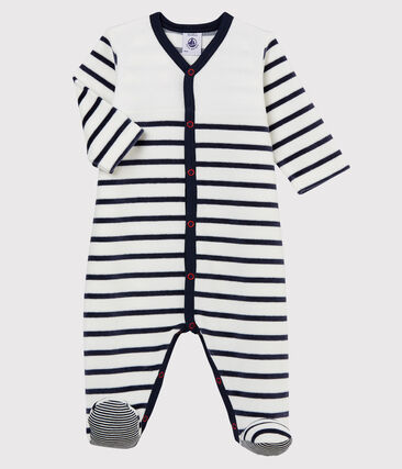 PETIT BATEAU - Dors bien bébé en velours
