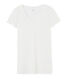 Tee-shirt manches femme courtes en coton léger