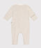Pyjama en velours bébé beige MONTELIMAR CHINE