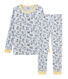 Pyjama petit garçon coupe très ajustée en côte