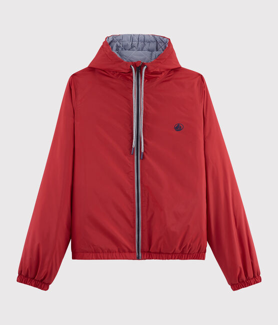 Coupe-vent chaud recyclé Femme rouge TERKUIT