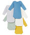 Lot de 5 bodies manches longues bébé garçon variante 1