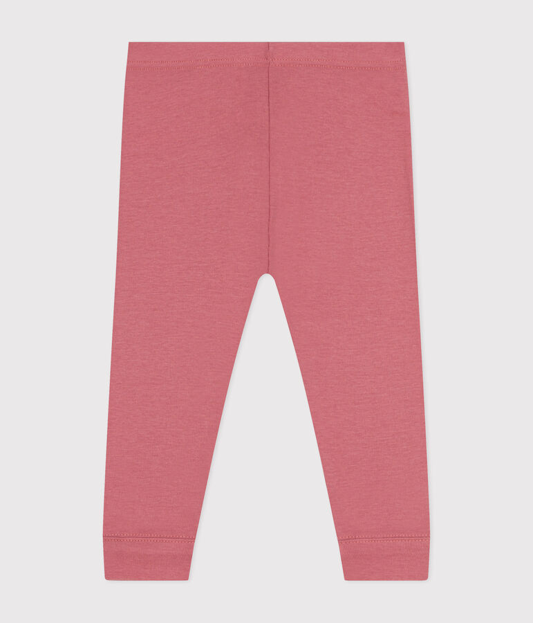 Legging en coton b&eacute;b&eacute; rose ROSEWOOD