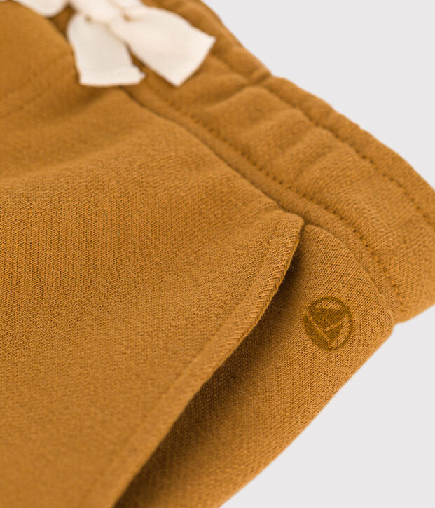 Pantalon de jogging enfant gar&ccedil;on marron