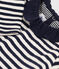 Blouse manches longues en tubique bébé bleu SMOKING/ AVALANCHE