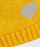 Bonnet enfant fille jaune BOUDOR/ ARGENT