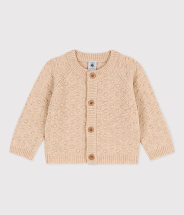 PETIT BATEAU - Cardigan bébé en tricot en laine