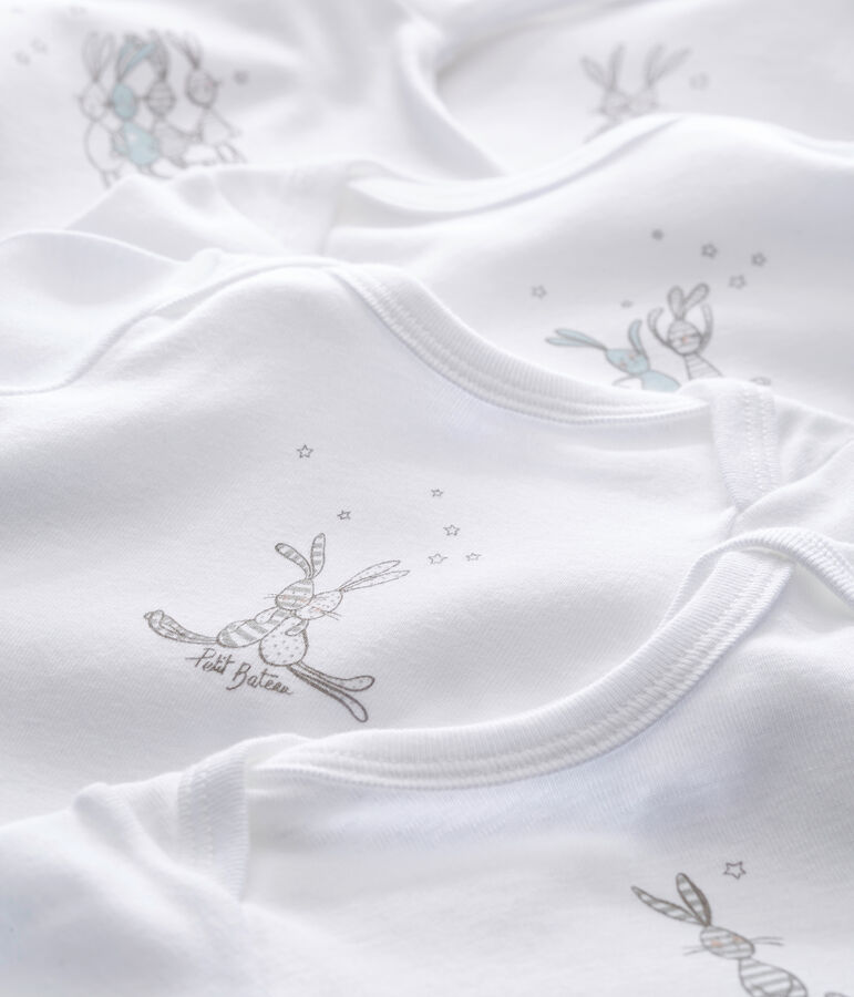 Lot de 5 bodies manches longues b&eacute;b&eacute; mixte multicouleur