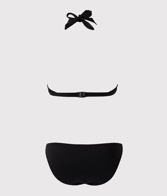 Maillot de bain 2 pièces noir noir NOIR
