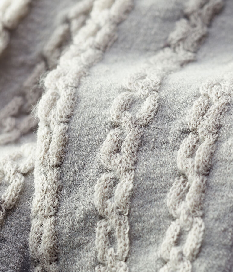 Collant en laine b&eacute;b&eacute; fille beige