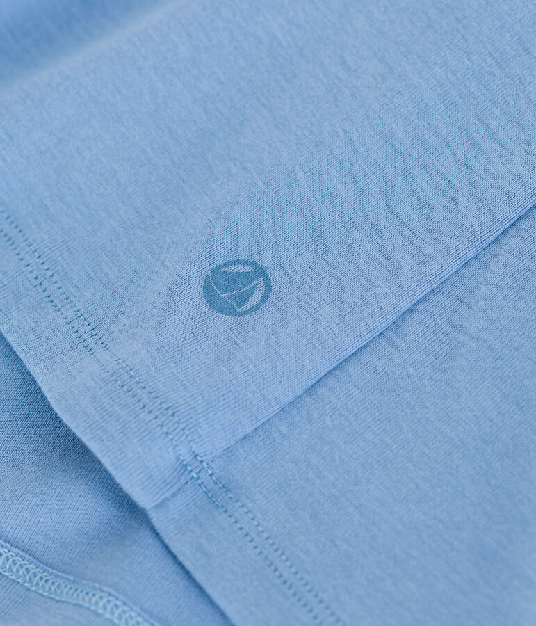 Tee-shirt Femme l'Iconique Cocotte en coton uni bleu ALASKA