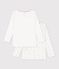 Lot de tee-shirts enfant en coton manches longues imprim&eacute; multicouleur