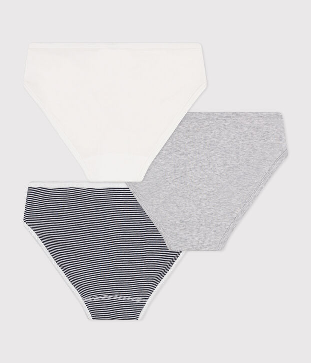 Lot de 3 culottes  en coton multicouleur