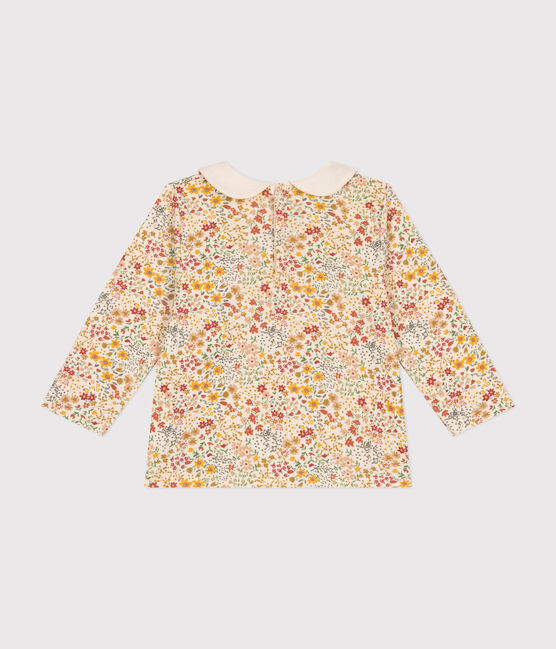 Blouse avec col en coton bébé blanc AVALANCHE/ MULTICO