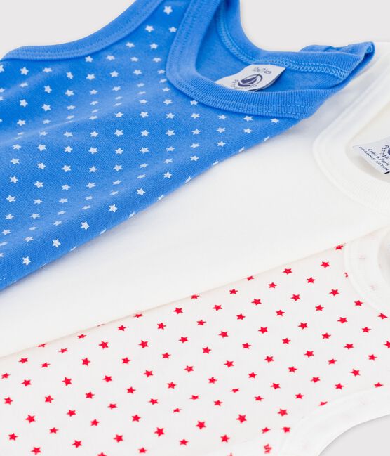 Lot de 3 bodies sans manches en coton variante 1