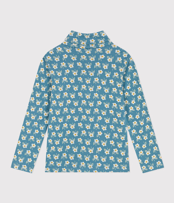 Sous-pull imprimé fleuri en coton enfant fille POLOCHON/ MULTICO