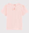 Tee-shirt manches courtes en coton enfant fille rose MINOIS