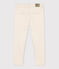 Pantalon en denim enfant fille / garçon écru AVALANCHE